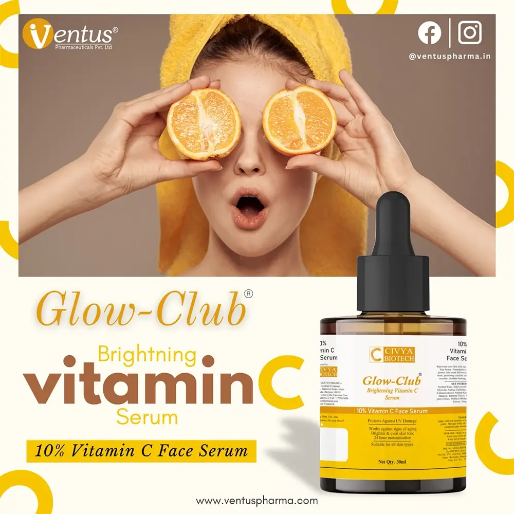 GLOW-CLUB BRIGHTENING VITAMIN C SERUM